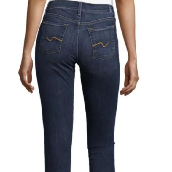 7 for All Mankind Gwenevere Washed Jeans sz 26 - Picture 3 of 16